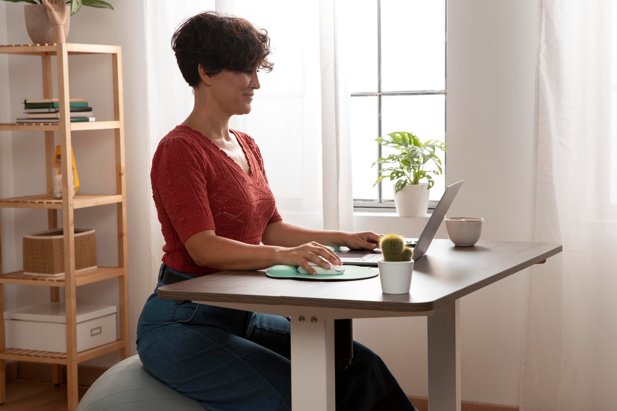 Scrivania ergonomica